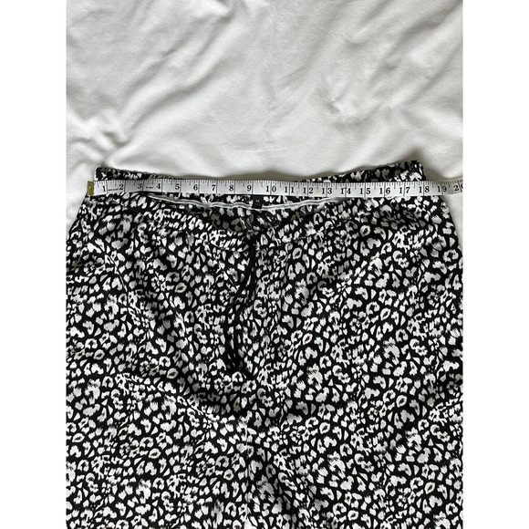 Banana Republic Womens Wide Leg Pull On Pants Size XL Animal Floral Print Boho - Picture 3 of 7